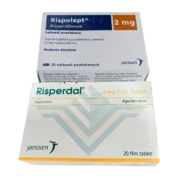 Фото Рисполепт 2мг табл. (название Rispolept / Risperdal) №20