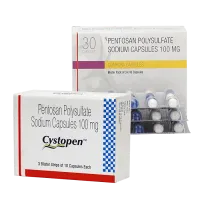Фото Пентосан (Пентозан) полисульфат SP 54 (Cystopen) капс. 100мг N30
